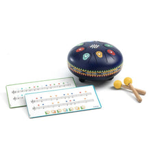 Djeco - Animambo Dark Blue Tongue Drum 16cm