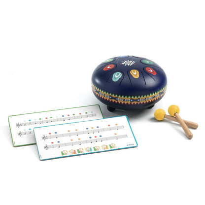 Djeco - Animambo Dark Blue Tongue Drum 16cm