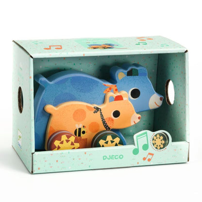 Djeco - Gabi & Sam Musical Pull-along Toy