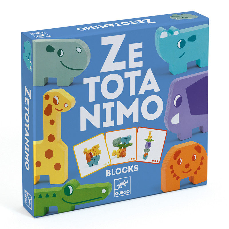 Djeco - Ze Totanimo Wood Stacking Animals