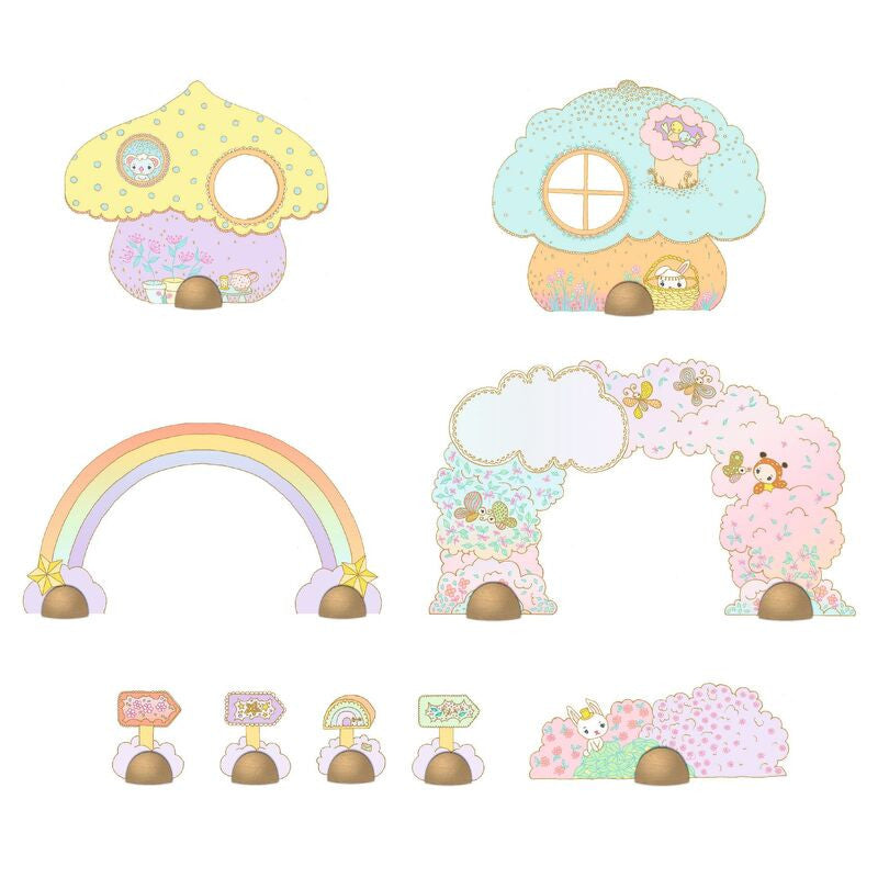 Djeco 28pc - Tinyly Puzzl'Up Lily & Polo Puzzle