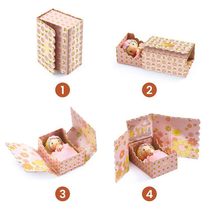 Djeco - Rose Tinyroom Tinyly