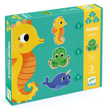 Djeco - In The Sea 4, 6,9pc Progressive Puzzle