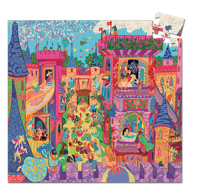 Djeco The Fairy Castle Silhouette Puzzle - 54 pc