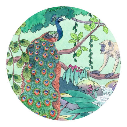 Djeco 54pc - Indian Jungle Silhouette Jigsaw Puzzle