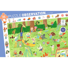 Djeco Little Friends Garden Observation Puzzle 35pc