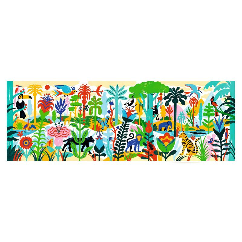 Djeco - Jungle Gallery Puzzle 100pc