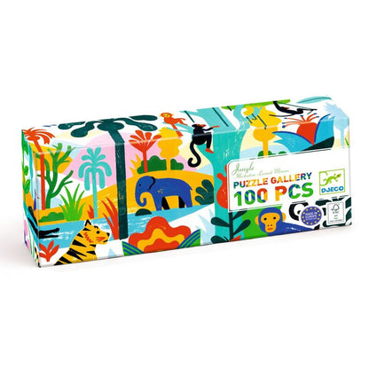 Djeco - Jungle Gallery Puzzle 100pc