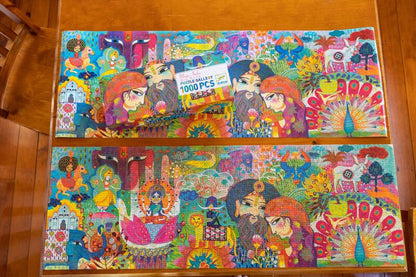 Djeco Magic India 1000pc Gallery Puzzle