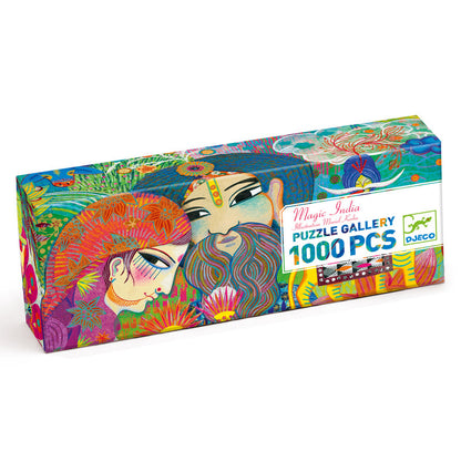 Djeco Magic India 1000pc Gallery Puzzle
