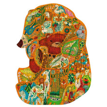 Djeco - Bear Shaped Art Puzzle - 350pc