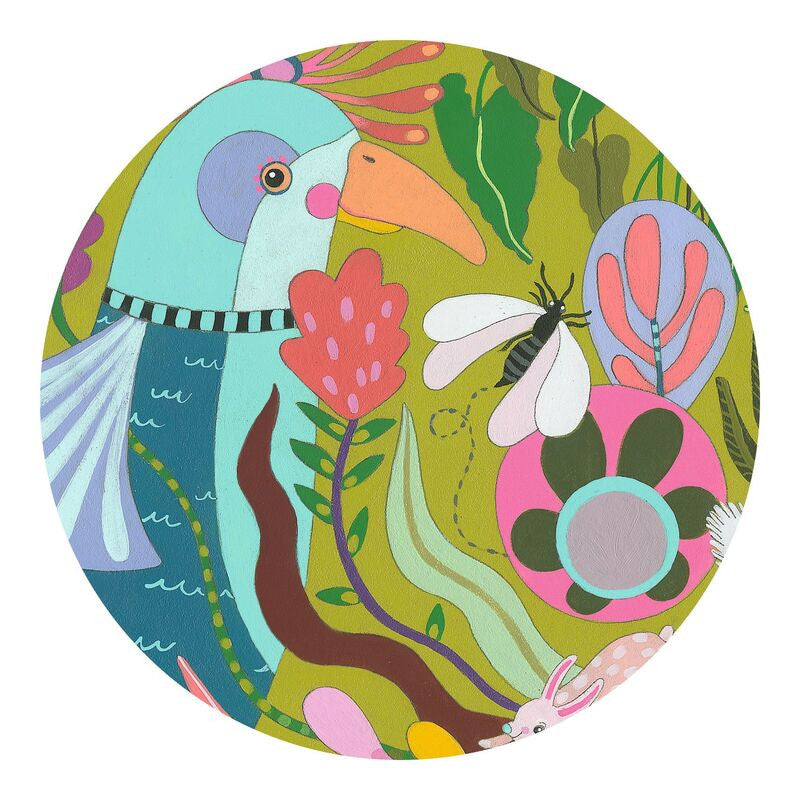 Djeco - Sloth Shaped Art Puzzle 500pc