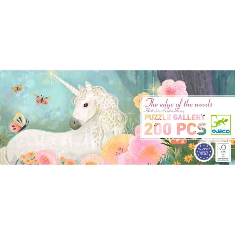 Djeco Gallery Puzzle 200pc - The Edge of the Woods