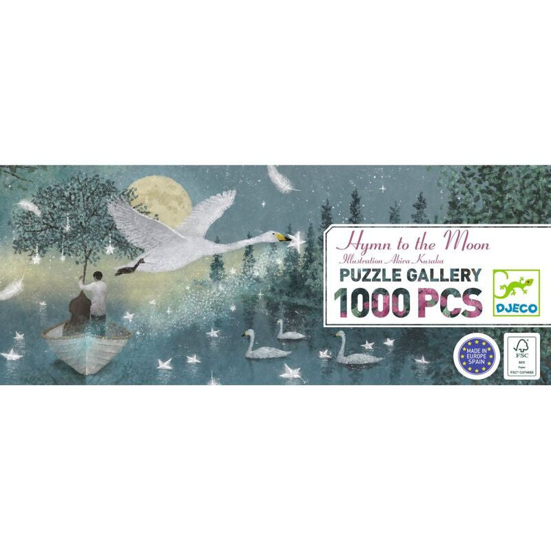 Djeco Gallery Puzzle 1000pc - Hymn to the Moon