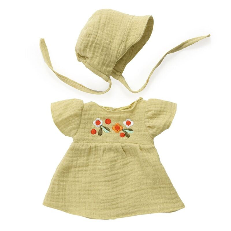 Djeco - Lili Blum Cotton Dress for Pomea Dolls, 32cm