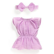 Djeco - Pomea Lovely Collection - Violette Dress & Ribbon Outfit