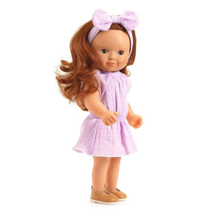 Djeco - Pomea Lovely Collection - Violette Dress & Ribbon Outfit