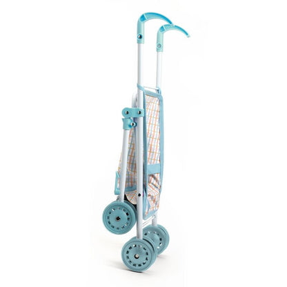 Djeco - Pomea Collection - Doll Umbrella Stroller 44cm