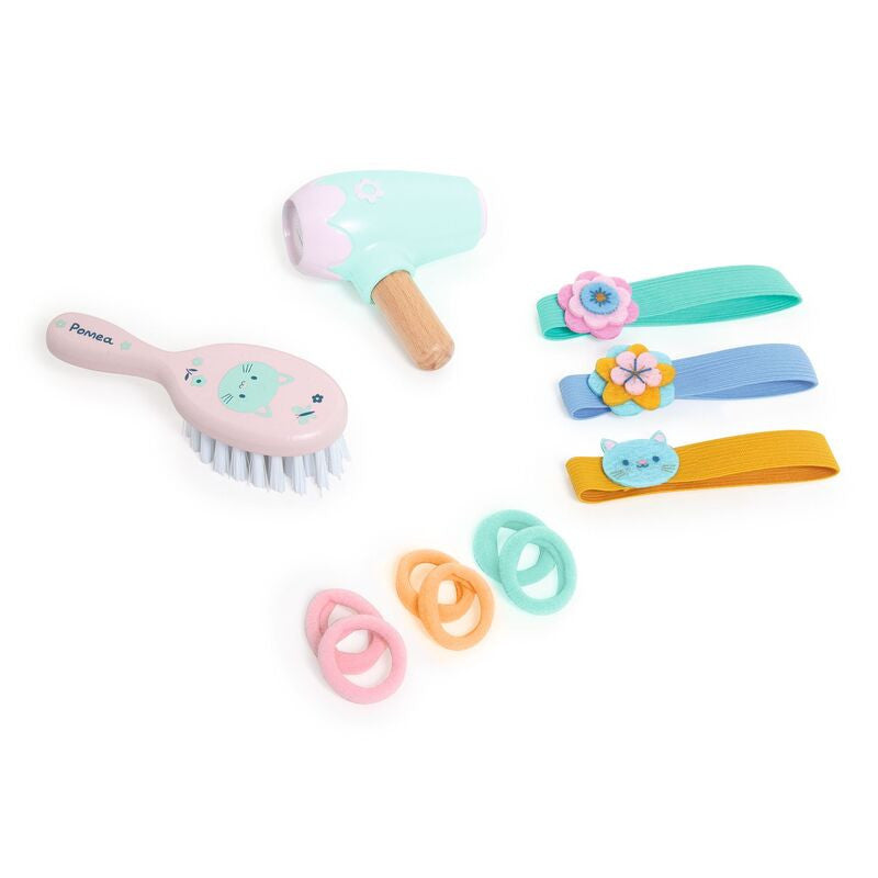 Djeco - Pomea Lovely Collection - Doll Hairdressing Set