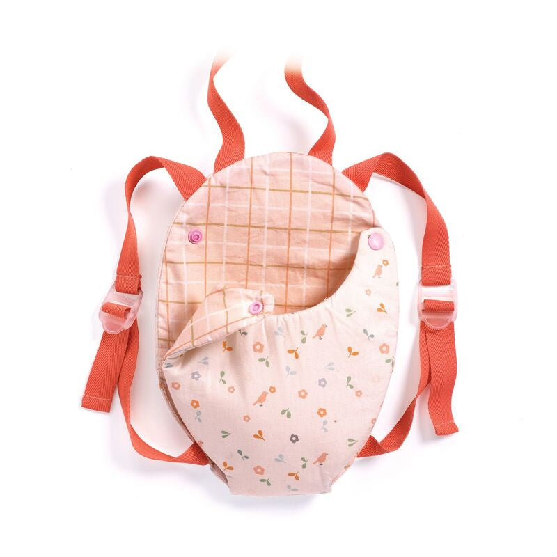 Djeco - Lavender Baby Doll Carrier