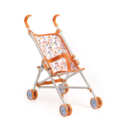 Djeco - Forest Doll Umbrella Stroller