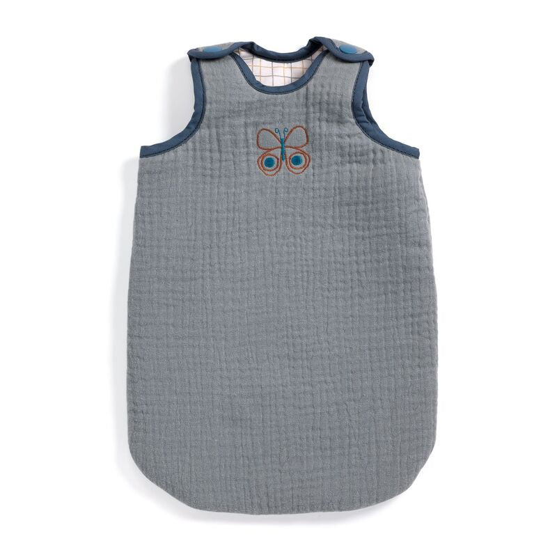 Djeco - Pomea Collection - Sea Green Doll Sleeping Bag