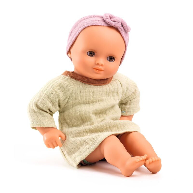 Djeco - Pistachio Pomea Soft Body Doll