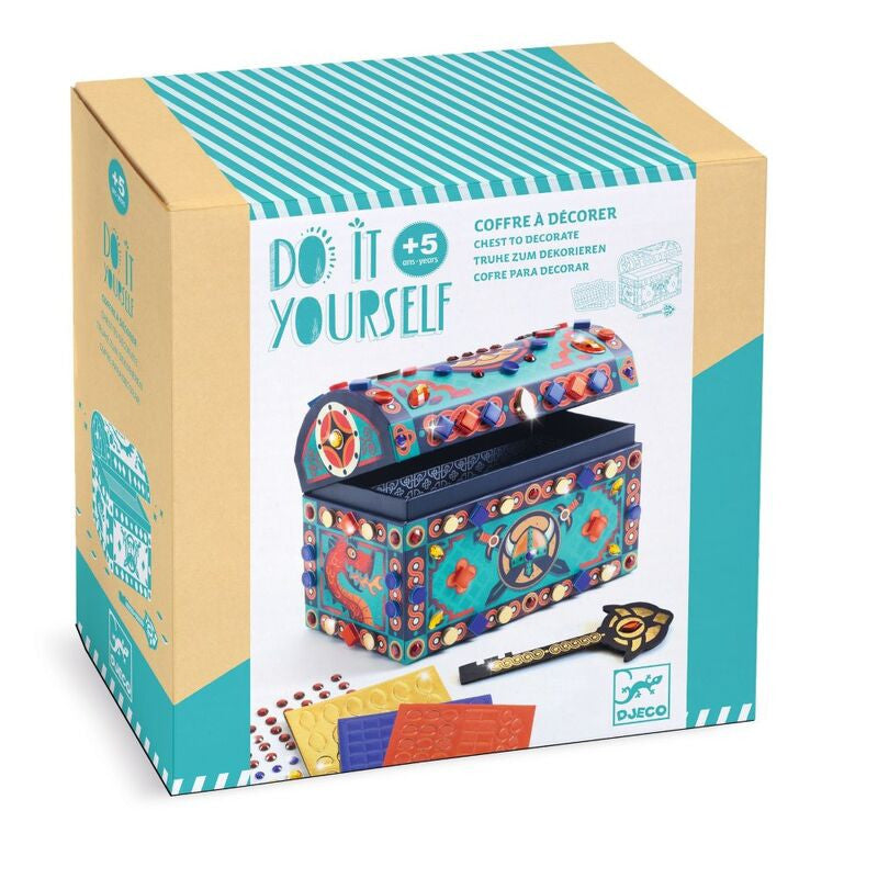 Djeco - Do It Yourself Super Treasure Chest