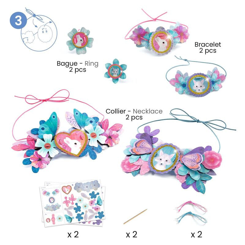 Djeco - Do It Yourself - Nymphea Multi-Craft Set