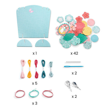 Djeco - Do It Yourself - Flora Necklaces & Stand