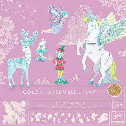 Djeco - Cut Out Fairy World