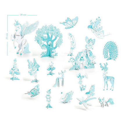 Djeco - Cut Out Fairy World
