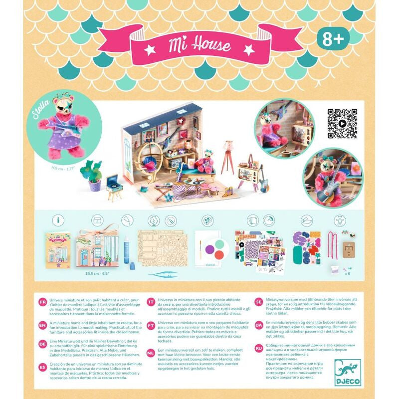 Djeco - Stella Mi House Model-making Miniature Home Kit