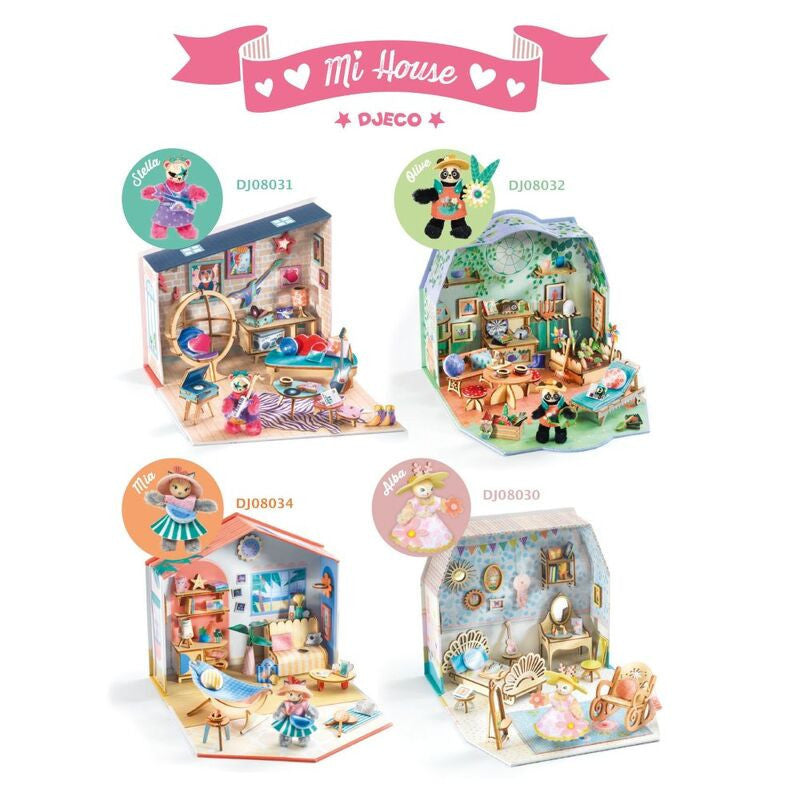 Djeco - Rosie Mi House Model-making Miniature Home Kit