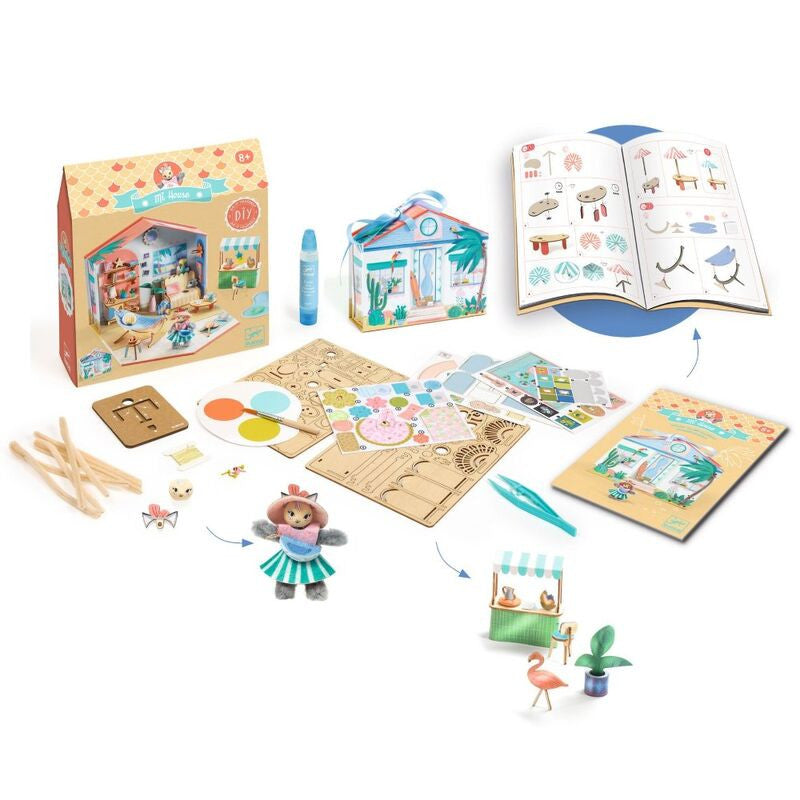 Djeco - Mia Mi House Model-making Miniature Home Kit