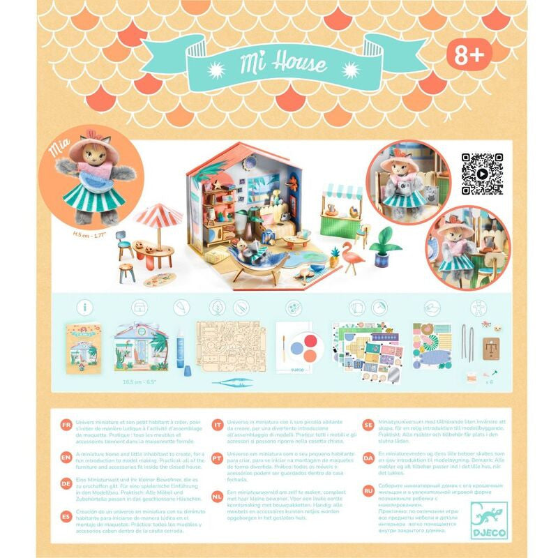 Djeco - Mia Mi House Model-making Miniature Home Kit