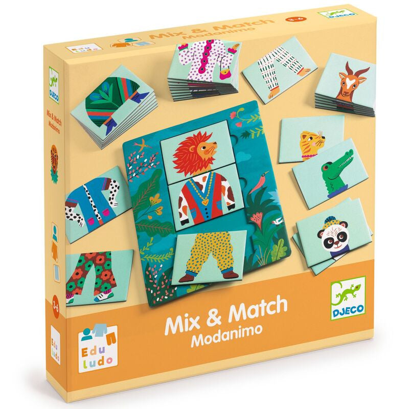 Djeco - Modanimo Mix & Match Game