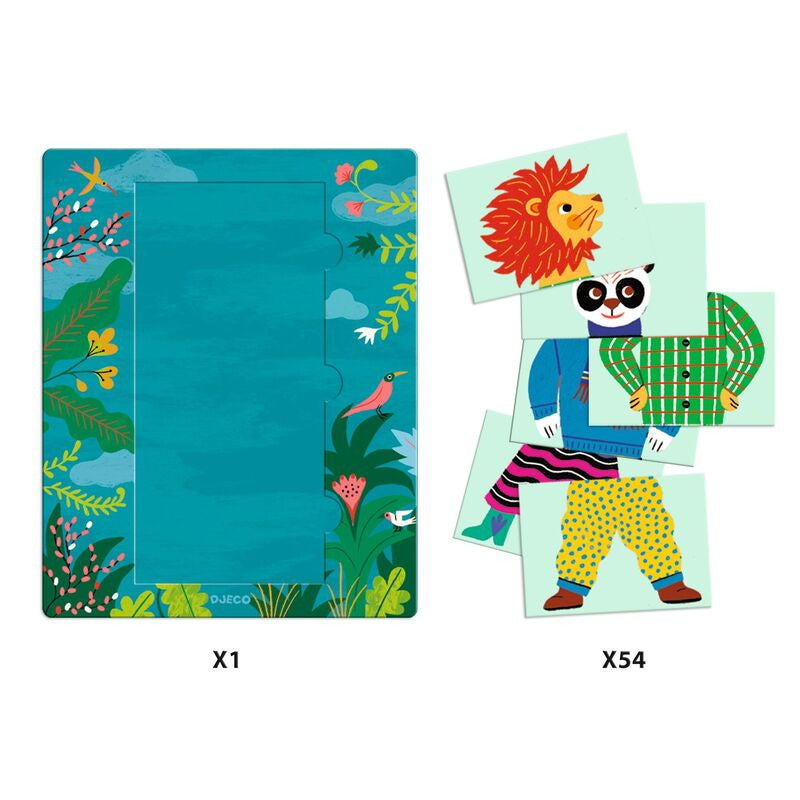 Djeco - Modanimo Mix & Match Game