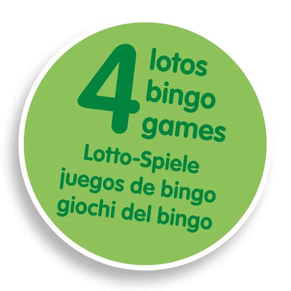 Djeco Numero Bingo | 4-in-1 Number Recognition & Counting Game