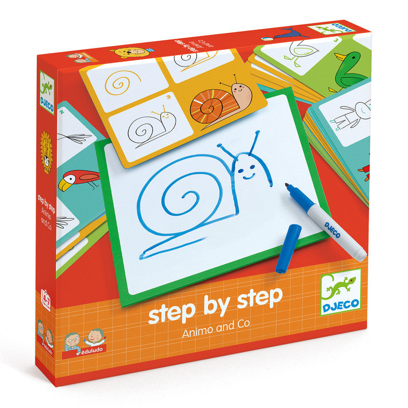 Djeco - Step by Step - Animals & Co