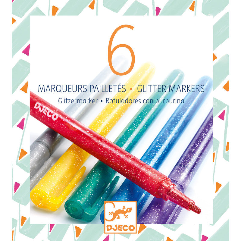 Djeco - Glitter Markers