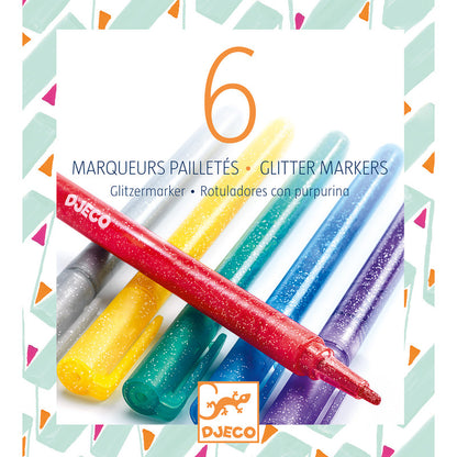 Djeco - Glitter Markers