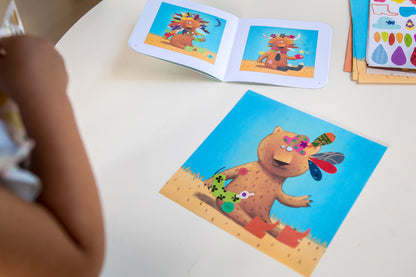 Djeco - Create Animal Stickers