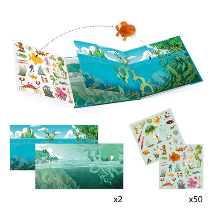Djeco - Adventures At Sea Stickers Set
