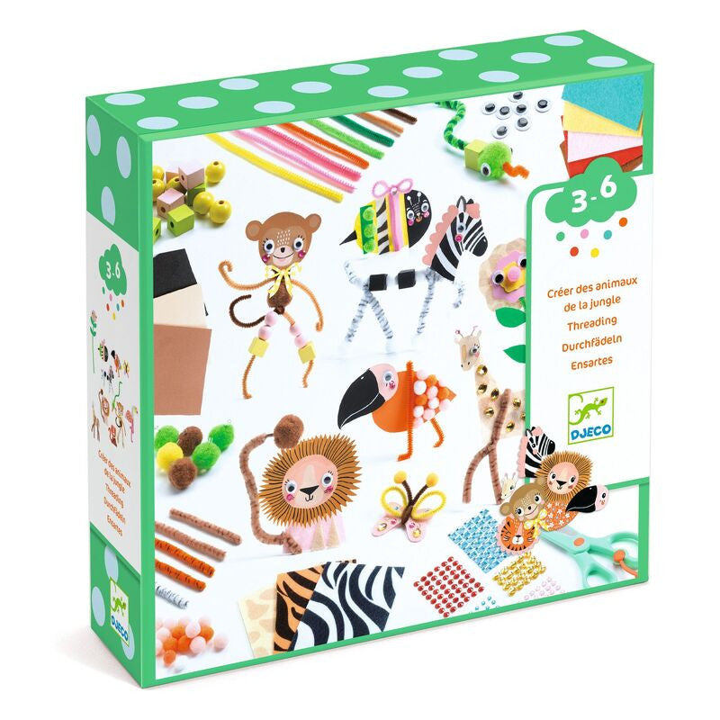 Djeco - Jungle Animal Creation Box 9016