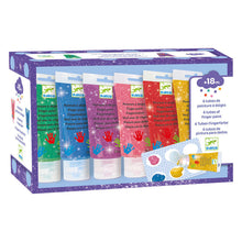 Djeco - Glitter Paint Tubes - 6