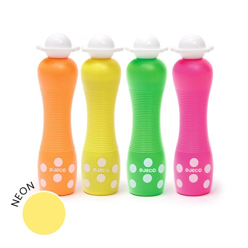 Djeco - Fluorescent Foam Markers 4pk