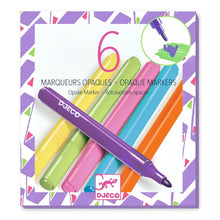 Djeco - Opaque Markers 6pk