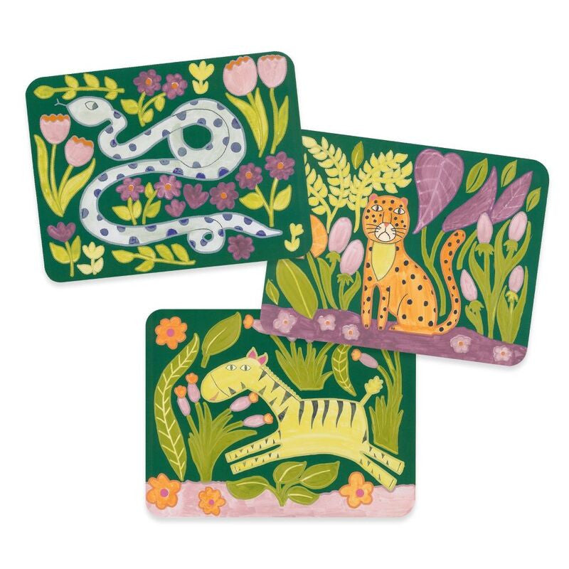 Djeco - Wild Ones Animal Palette Painting Set with Palette