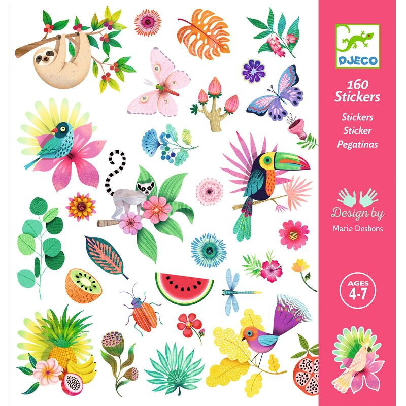 Djeco - Paradise Stickers 9271